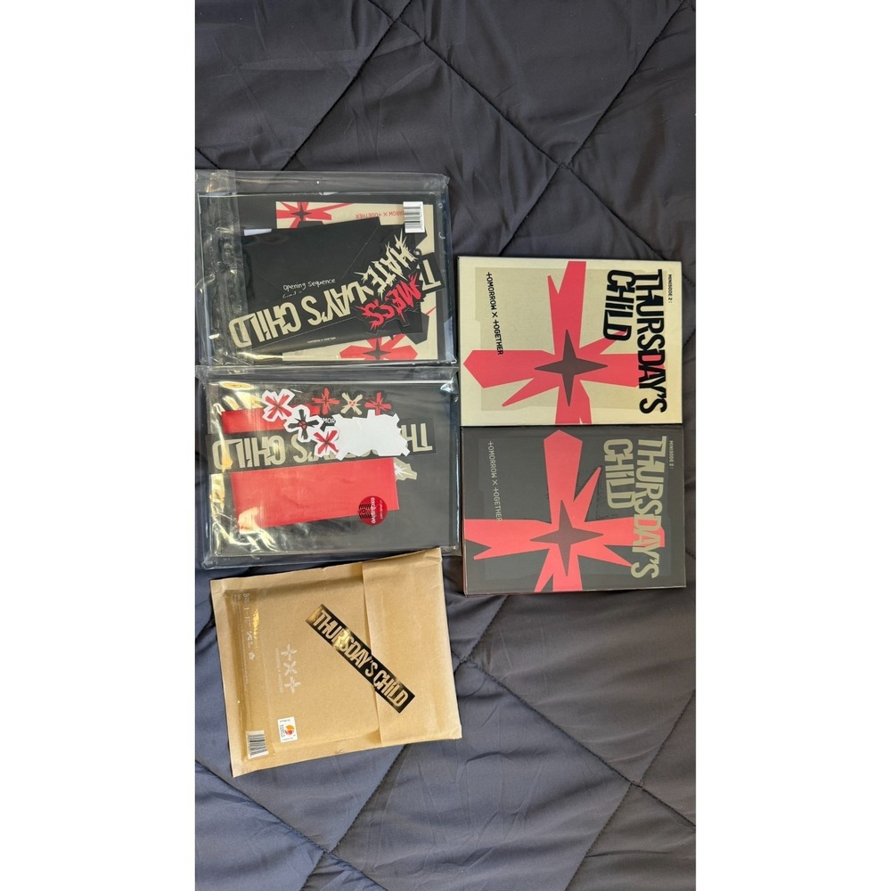 TOMORROW X TOGETHER (TXT) – Minisode 2: Thursday's Child Album Lot + Merch (Open